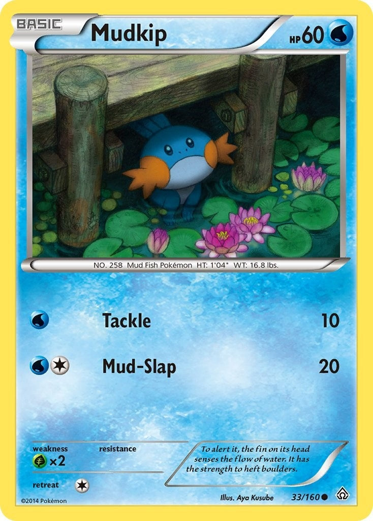 Image for Mudkip (33/160) (XY - Primal Clash) (PRC) - Pokemon