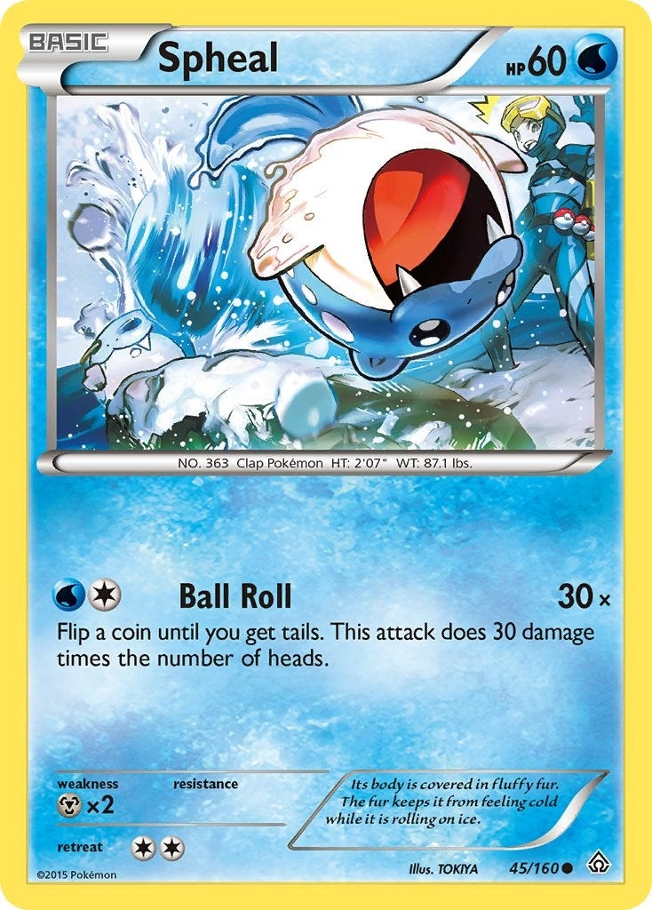 Image for Spheal (45) (45/160) (XY - Primal Clash) (PRC) - Pokemon