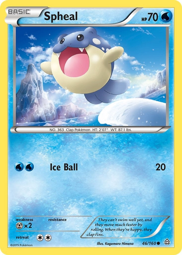 Image for Spheal (46) (46/160) (XY - Primal Clash) (PRC) - Pokemon