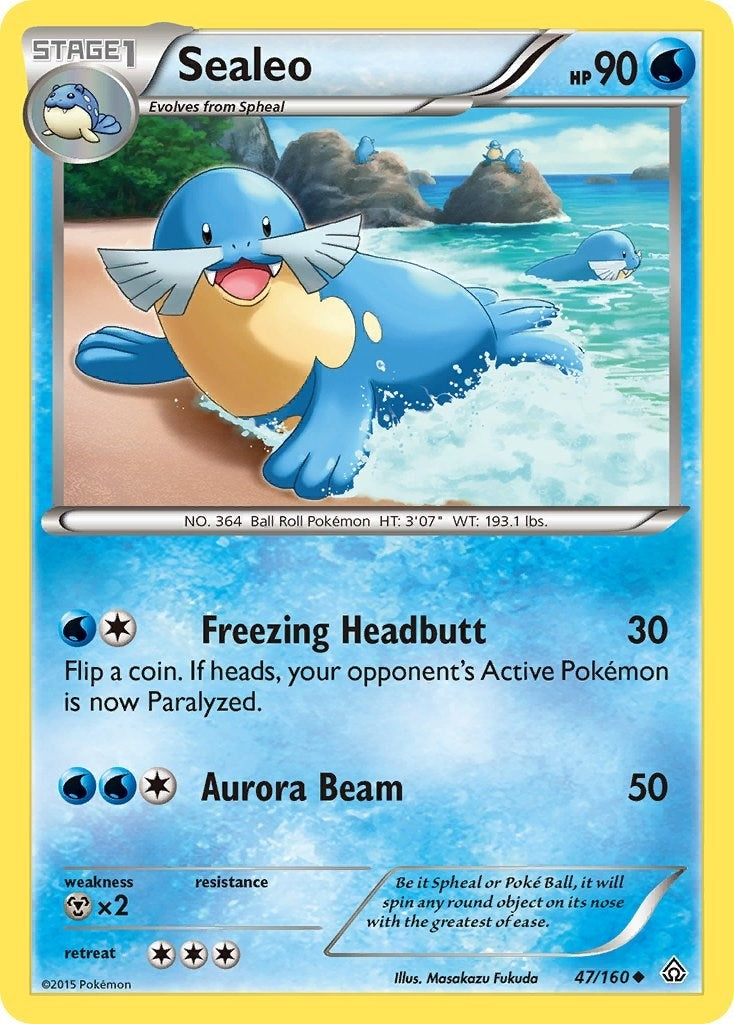 Image for Sealeo (47/160) (XY - Primal Clash) (PRC) - Pokemon