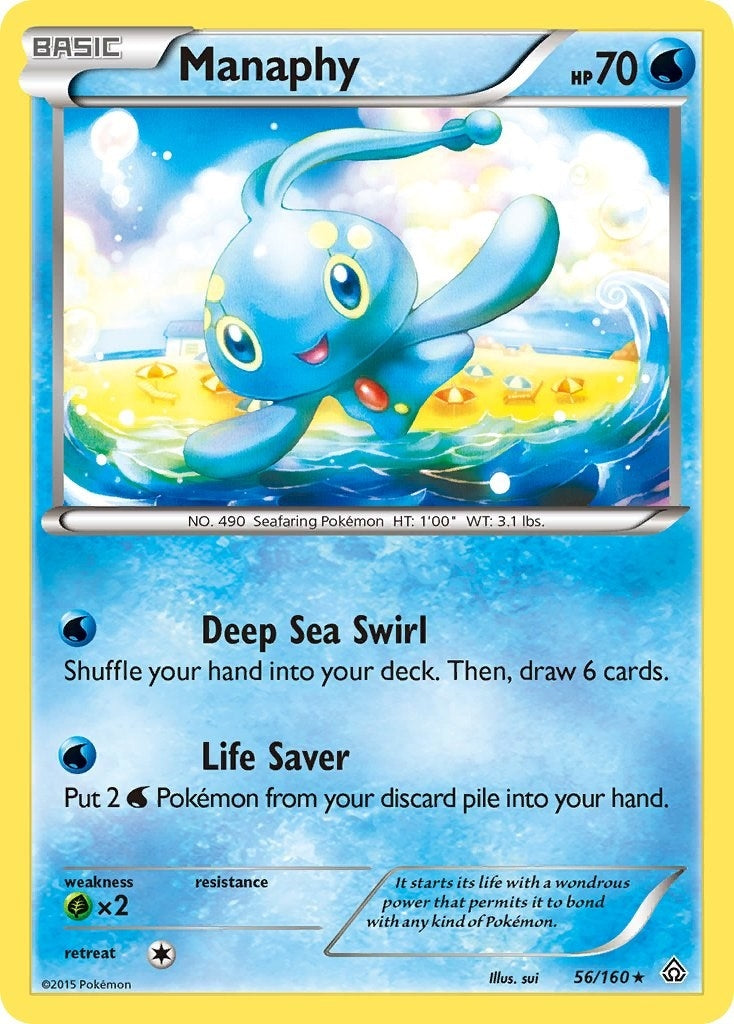 Image for Manaphy (56/160) (XY - Primal Clash) (PRC) - Pokemon