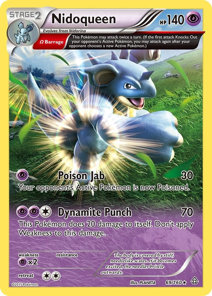 Image for Nidoqueen (Omega) (69/160) (XY - Primal Clash) (PRC) - Pokemon
