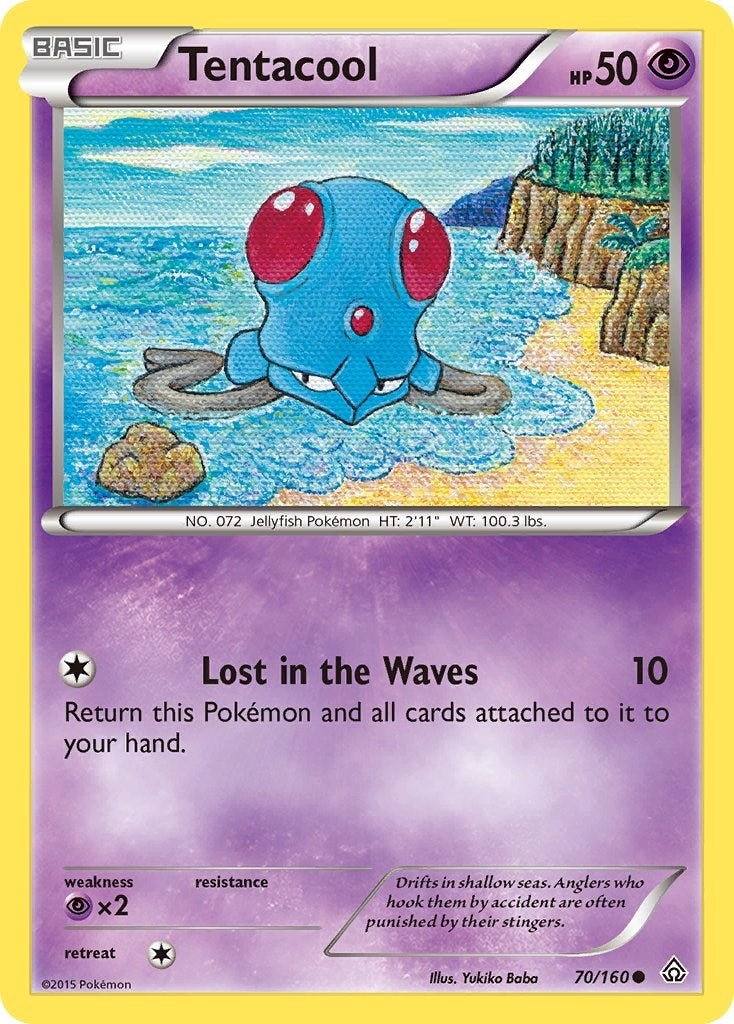 Image for Tentacool (70/160) (XY - Primal Clash) (PRC) - Pokemon