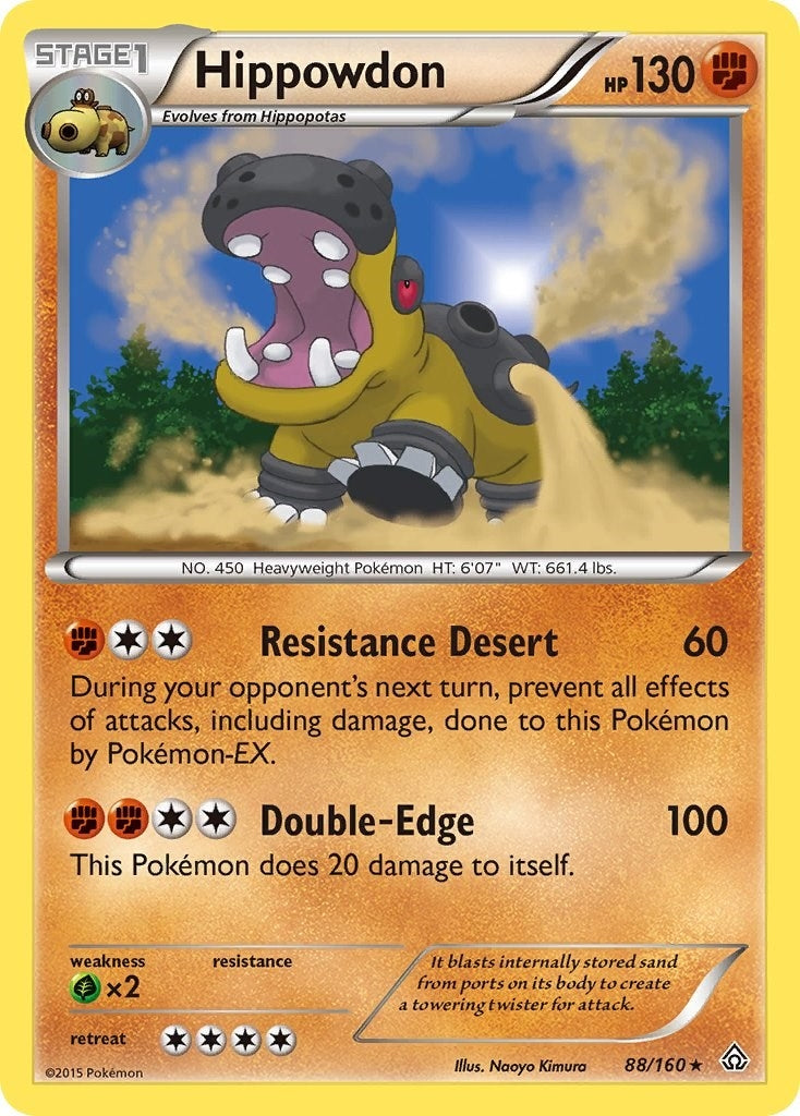 Image for Hippowdon (88/160) (XY - Primal Clash) (PRC) - Pokemon