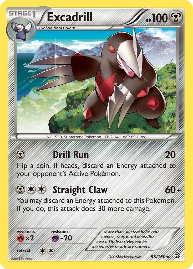 Image for Excadrill (96/160) (XY - Primal Clash) (PRC) - Pokemon