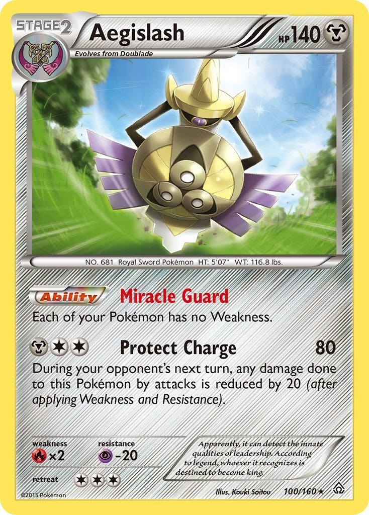 Image for Aegislash (100/160) (XY - Primal Clash) (PRC) - Pokemon