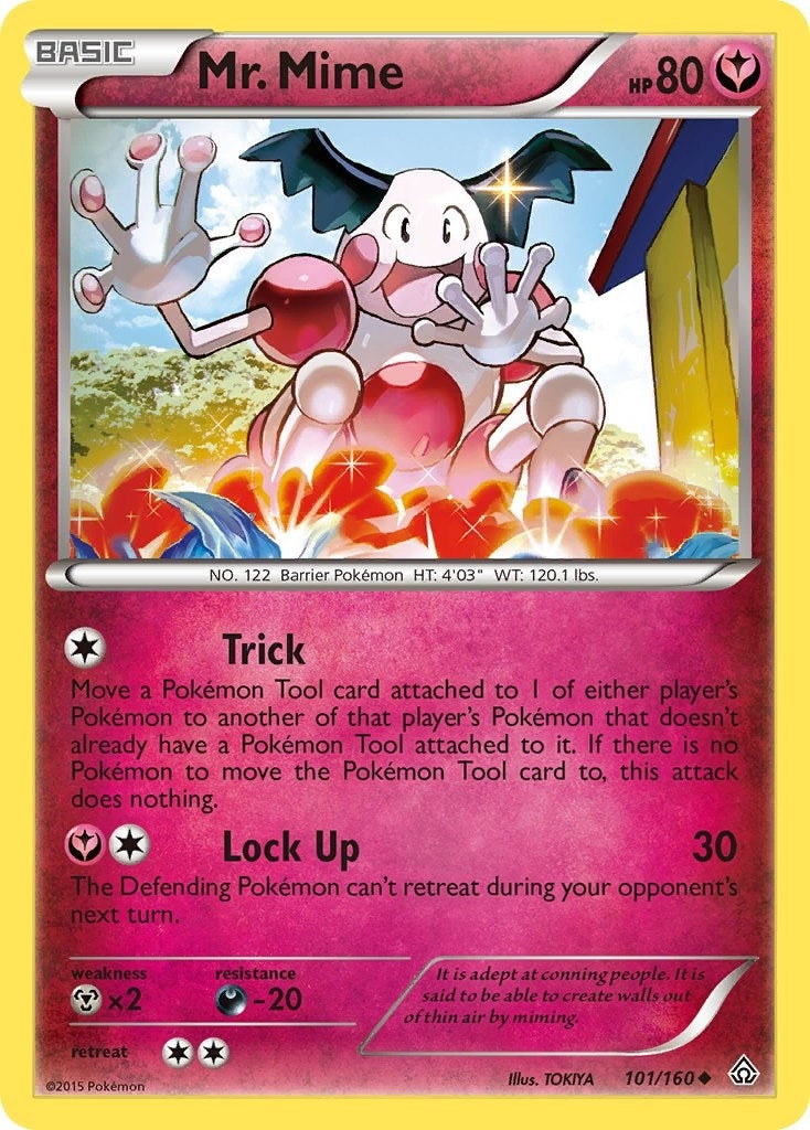 Image for Mr. Mime (101/160) (XY - Primal Clash) (PRC) - Pokemon