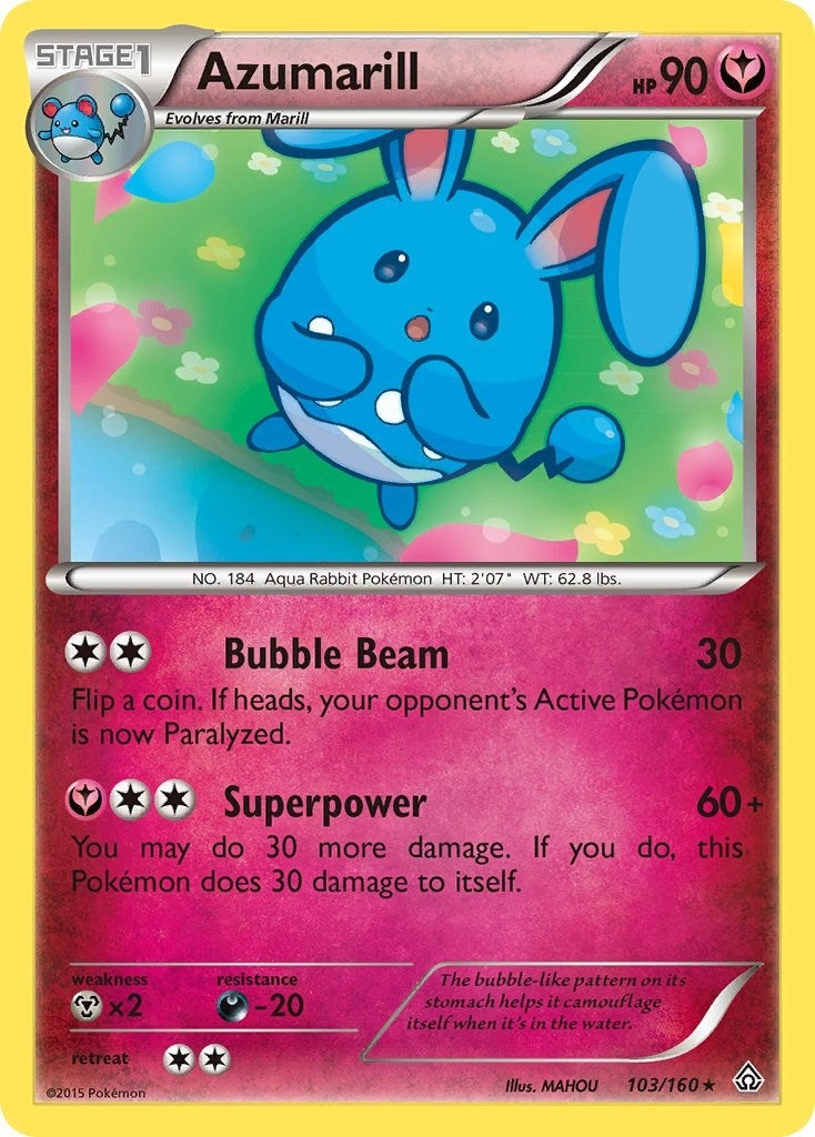 Image for Azumarill (103/160) (XY - Primal Clash) (PRC) - Pokemon
