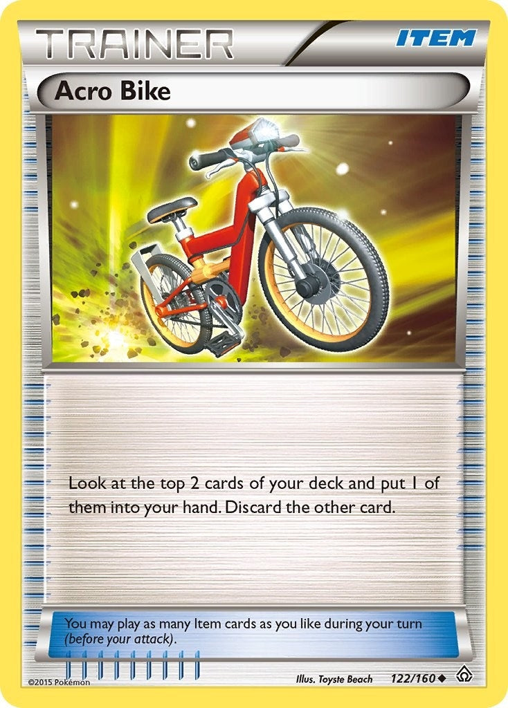 Image for Acro Bike (122/160) (XY - Primal Clash) (PRC) - Pokemon