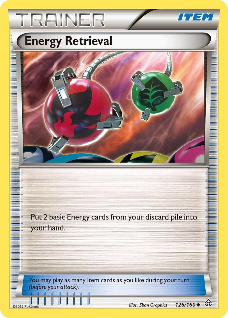 Image for Energy Retrieval (126/160) (XY - Primal Clash) (PRC) - Pokemon