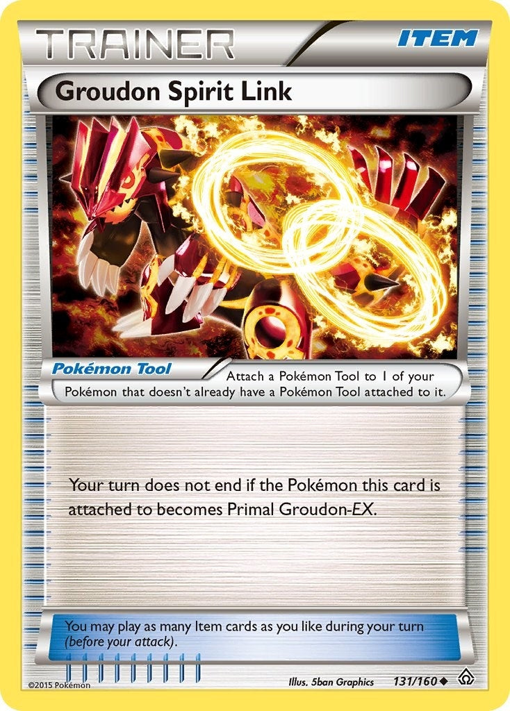 Image for Groudon Spirit Link (131/160) (XY - Primal Clash) (PRC) - Pokemon