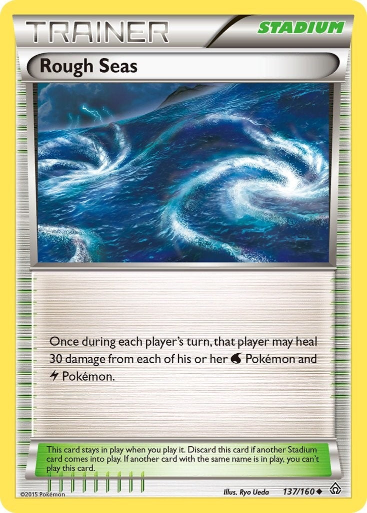 Image for Rough Seas (137/160) (XY - Primal Clash) (PRC) - Pokemon
