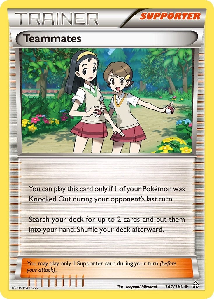 Image for Teammates (141/160) (XY - Primal Clash) (PRC) - Pokemon