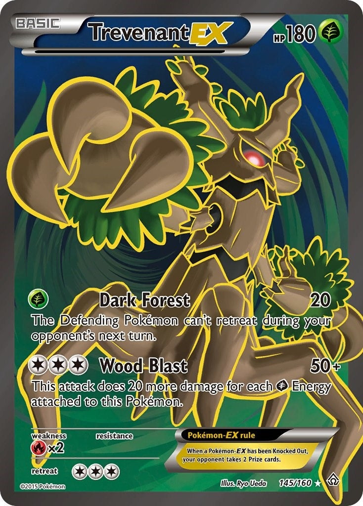 Image for Trevenant EX (145 Full Art) (145/160) (XY - Primal Clash) (PRC) - Pokemon