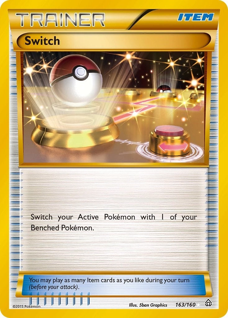 Image for Switch (163 Secret Rare) (163/160) (XY - Primal Clash) (PRC) - Pokemon