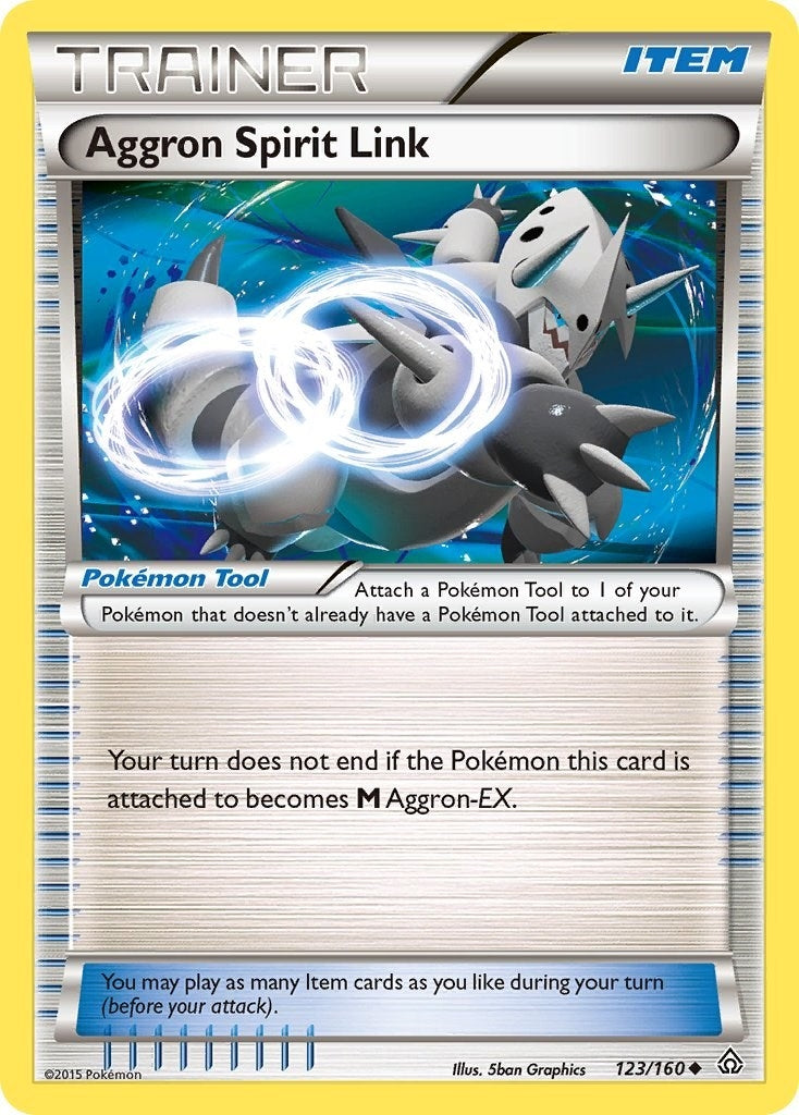 Image for Aggron Spirit Link (123/160) (XY - Primal Clash) (PRC) - Pokemon