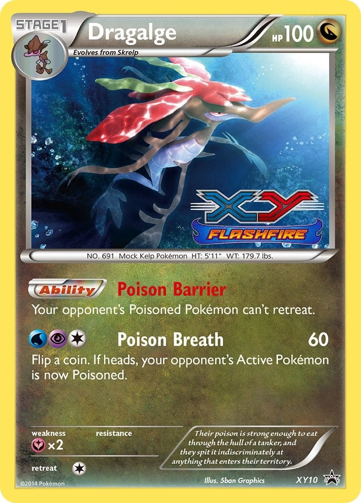 Image for Dragalge - XY10 (Prerelease) (XY10) (XY Promos) (PR) - Pokemon