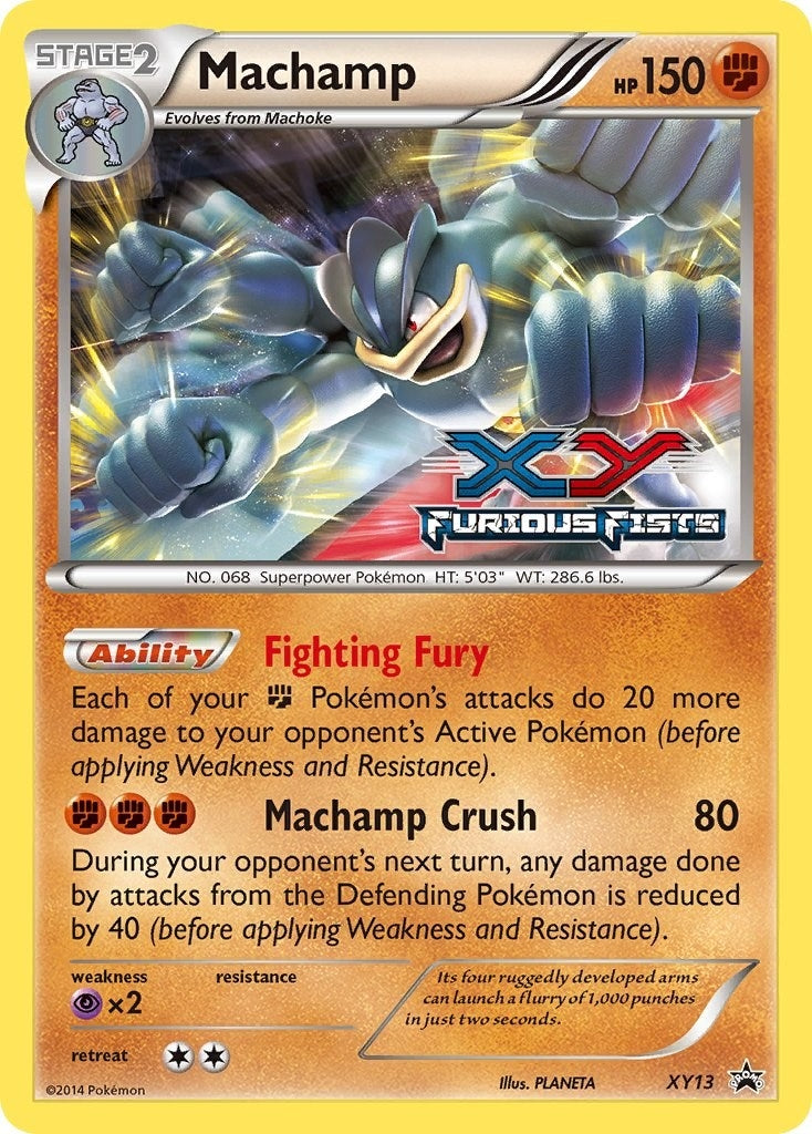 Image for Machamp - XY13 (Prerelease) (XY13) (XY Promos) (PR) - Pokemon
