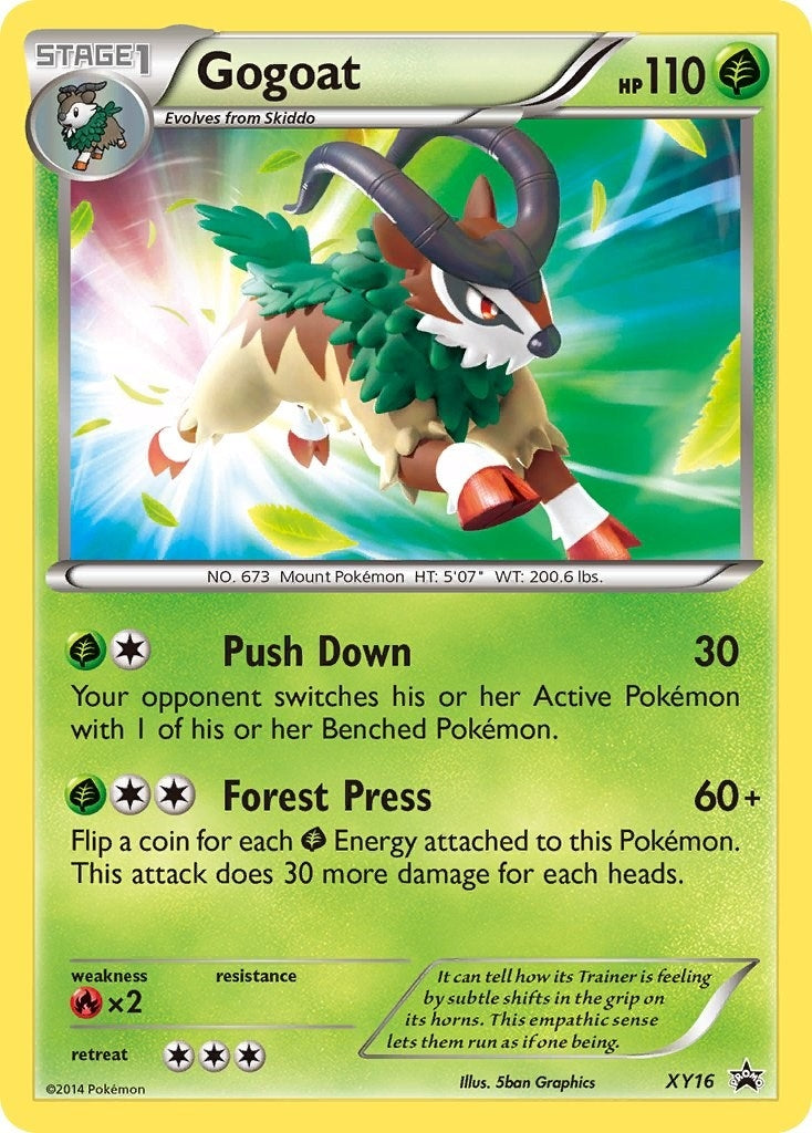 Image for Gogoat - XY16 (XY16) (XY Promos) (PR) - Pokemon