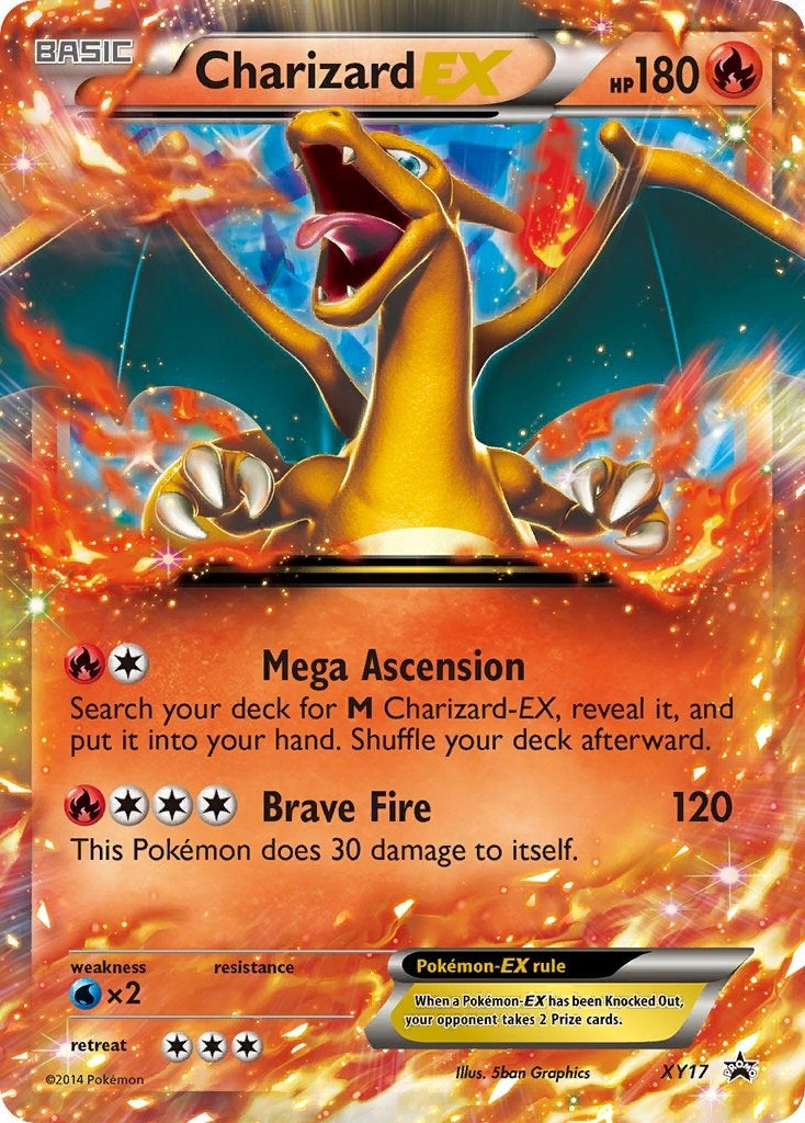 Image for Charizard EX - XY17 (XY17) (XY Promos) (PR) - Pokemon