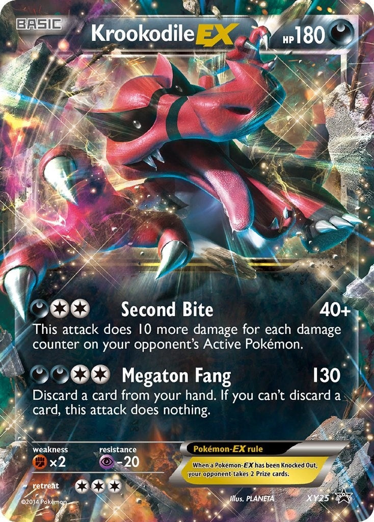 Image for Krookodile EX - XY25 (XY25) (XY Promos) (PR) - Pokemon