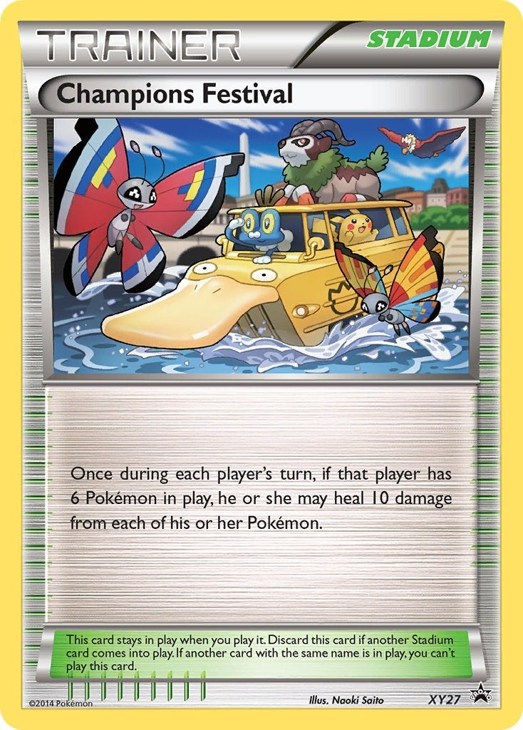 Image for Champions Festival - XY27 (2014) (XY27) (XY Promos) (PR) - Pokemon