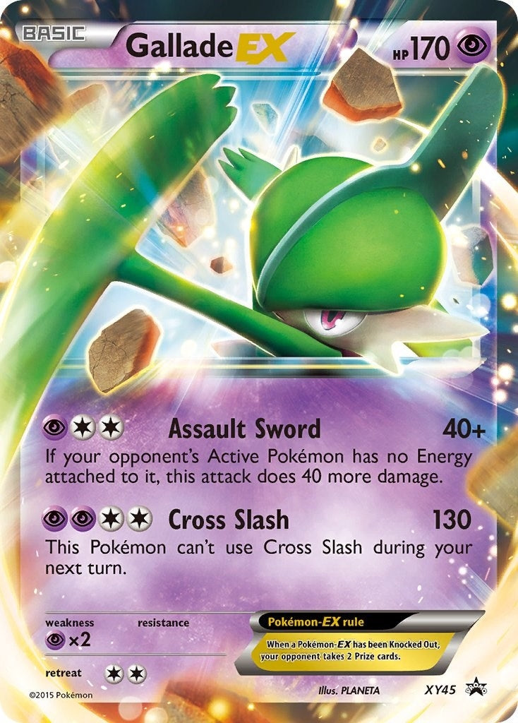 Image for Gallade EX - XY45 (XY45) (XY Promos) (PR) - Pokemon