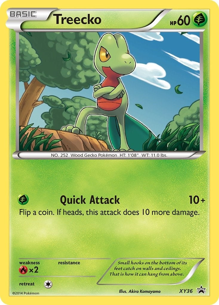 Image for Treecko - XY36 (XY36) (XY Promos) (PR) - Pokemon