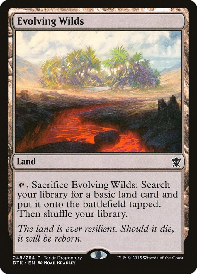 Evolving Wilds (248) (Tarkir Dragonfury Promos)