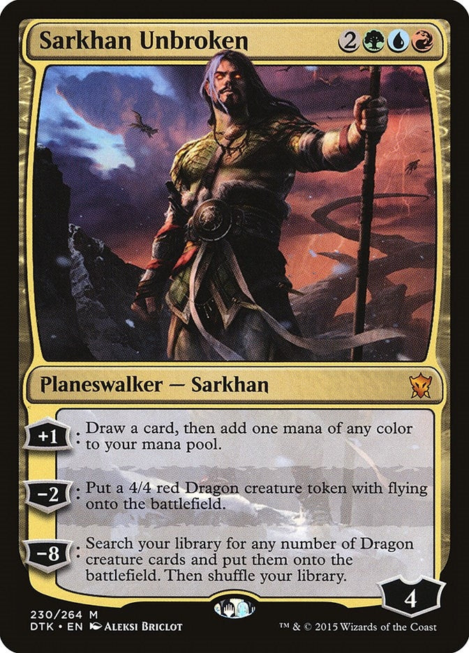 Sarkhan Unbroken (230) (Dragons of Tarkir)
