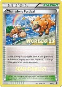 Image for Champions Festival - BW95 (Worlds 13) [Semi-Finalist] (BW95) (Black and White Promos) (PR) - Pokemon