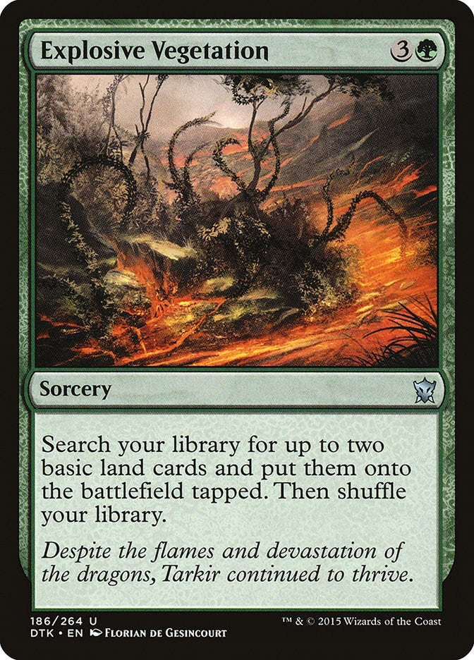 Explosive Vegetation (186) (Dragons of Tarkir)