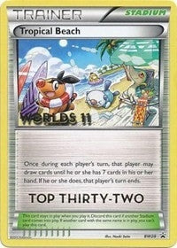 Image for Tropical Beach - BW28 (Worlds 11) [Top 32] (BW28) (Black and White Promos) (PR) - Pokemon