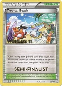 Image for Tropical Beach - BW28 (Worlds 11) [Semi Finalist] (BW28) (Black and White Promos) (PR) - Pokemon