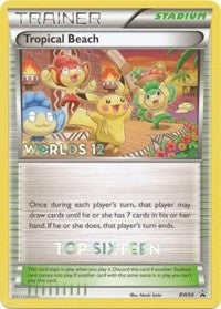 Image for Tropical Beach - BW50 (Worlds 12) [Top 16] (BW50) (Black and White Promos) (PR) - Pokemon
