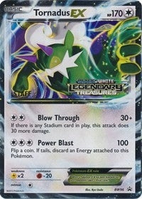 Image for Tornadus EX - BW96 (Prerelease) [Staff] (BW96) (Black and White Promos) (PR) - Pokemon