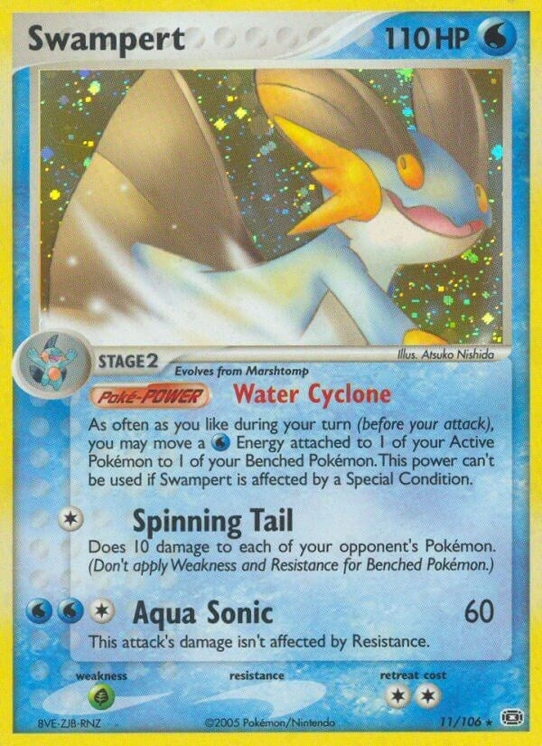 Image for Swampert (11/106) (EX Emerald) (EM) - Pokemon