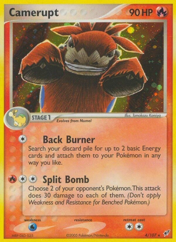 Image for Camerupt (4/107) (EX Deoxys) (DX) - Pokemon