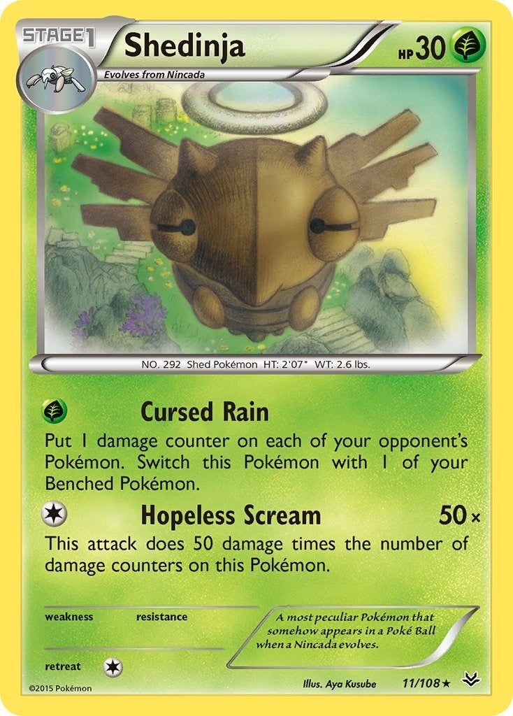 Image for Shedinja (11/108) (XY - Roaring Skies) (ROS) - Pokemon