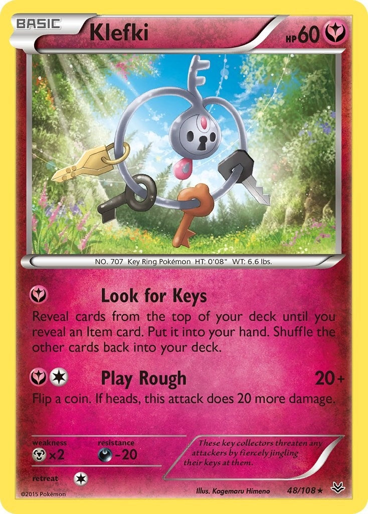 Image for Klefki (48/108) (XY - Roaring Skies) (ROS) - Pokemon