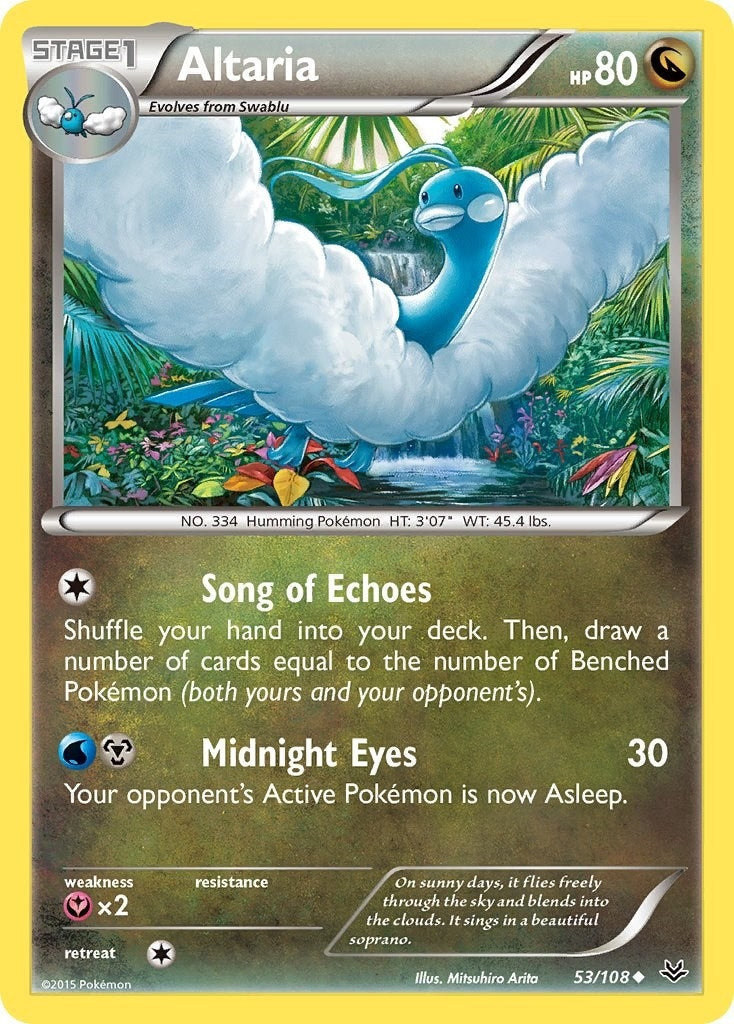 Image for Altaria (53) (53/108) (XY - Roaring Skies) (ROS) - Pokemon