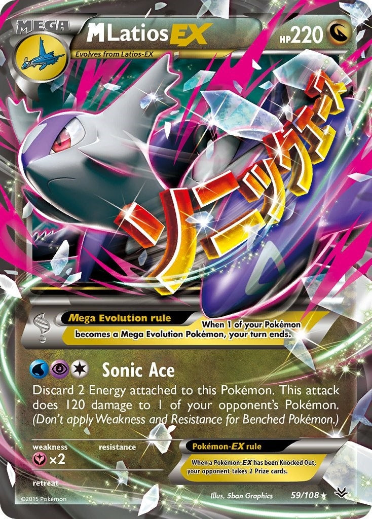 Image for M Latios EX (59/108) (XY - Roaring Skies) (ROS) - Pokemon