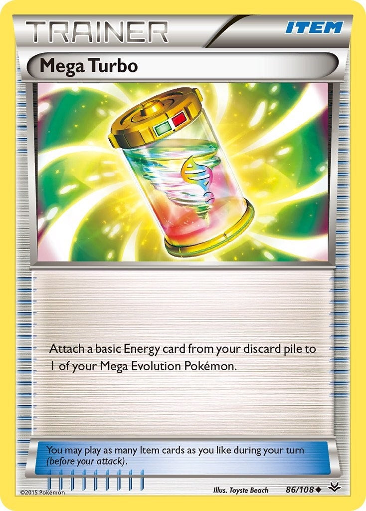 Image for Mega Turbo (86/108) (XY - Roaring Skies) (ROS) - Pokemon