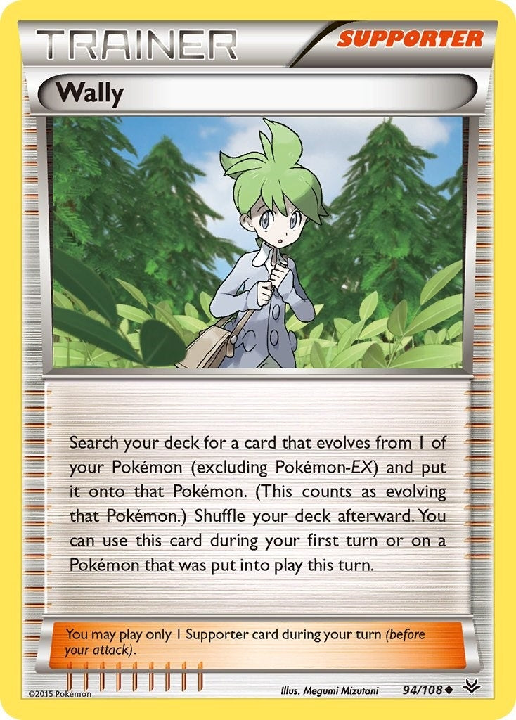 Image for Wally (94/108) (XY - Roaring Skies) (ROS) - Pokemon