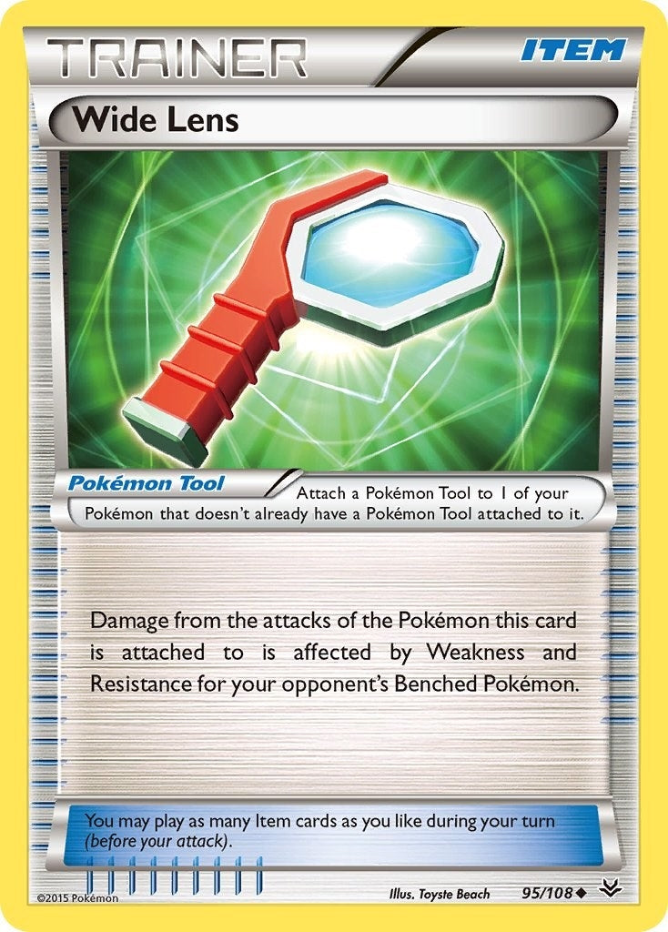 Image for Wide Lens (95/108) (XY - Roaring Skies) (ROS) - Pokemon