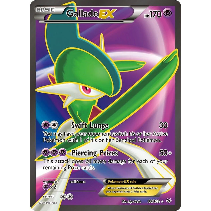 Image for Gallade EX (99 Full Art) (99/108) (XY - Roaring Skies) - Pokemon