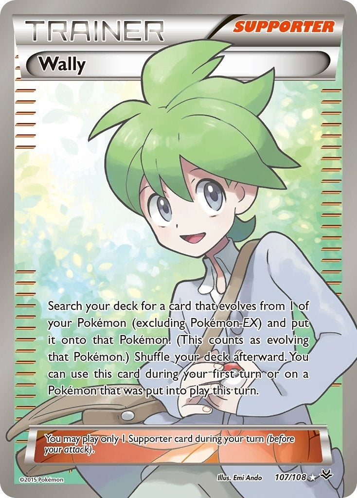 Image for Wally (107 Full Art) (107/108) (XY - Roaring Skies) (ROS) - Pokemon