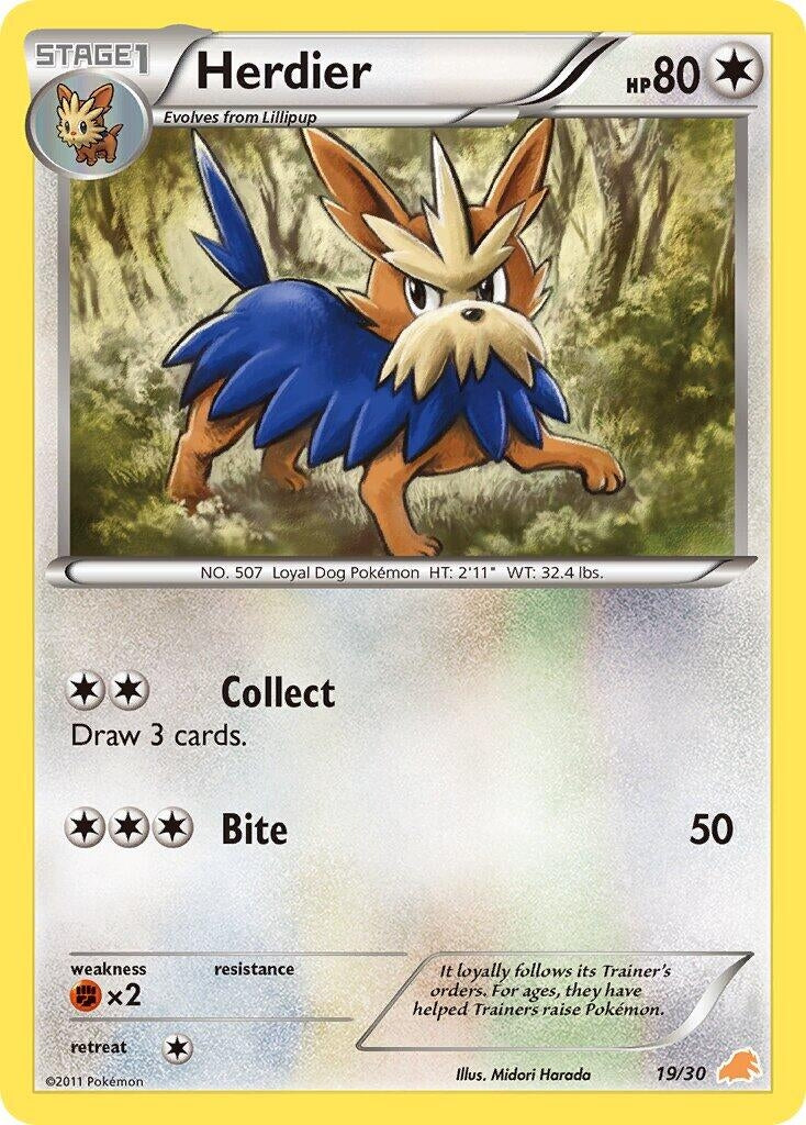 Image for Herdier (19/30) (BW Trainer Kit: Excadrill & Zoroark) (BLW) - Pokemon