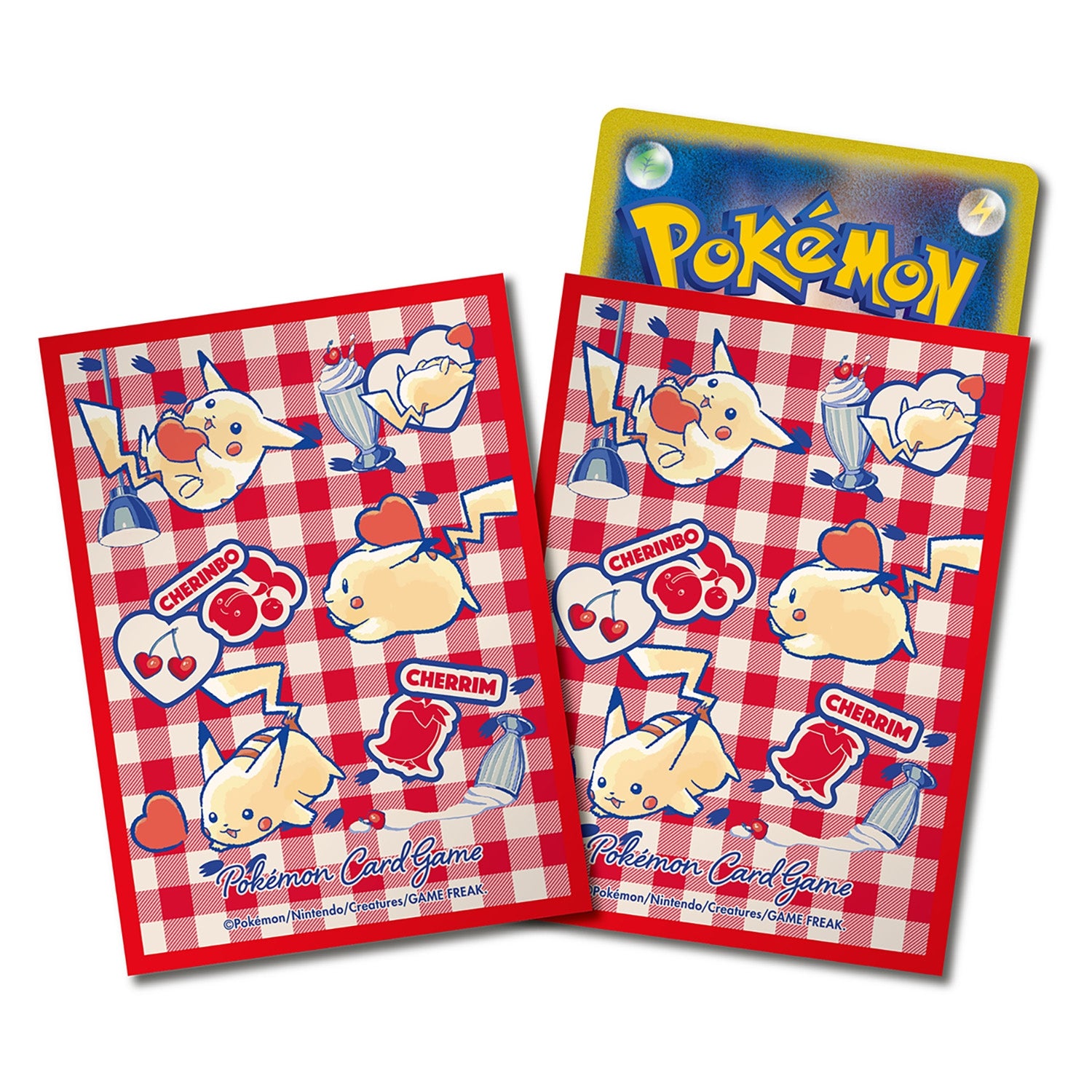 Pokémon Center Japan - Pikachu Hearts - Sleeves - PokeBox USA