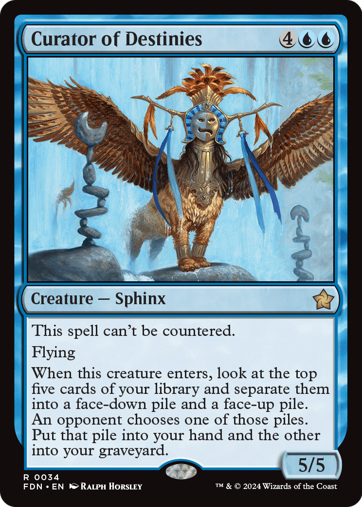 Curator of Destinies (FDN-034) [Foundations]